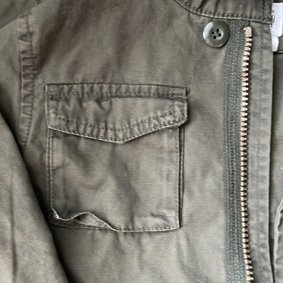 Gap boys army jacket olive green size 5 - Picture 4 of 5